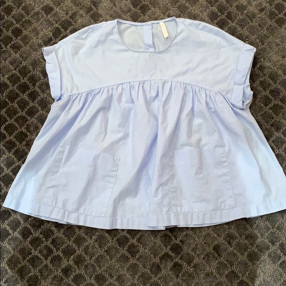 Zara Periwinkle top